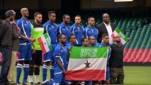 Somaliland team in Wales